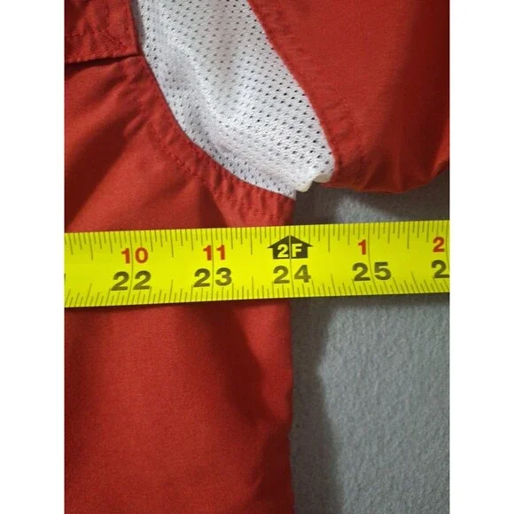 Ole Miss Shirt Men L Red Drake Waterfowl Fishing Vented Short Sleeve Football - Picture 11 of 11